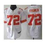 nike nfl jerseys kansas city chiefs #72 eric fisher white [Elite]
