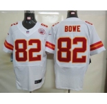 nike nfl jerseys kansas city chiefs #82 bowe white[elite]