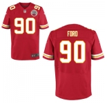 nike nfl jerseys kansas city chiefs #90 ford red[Elite]