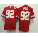 nike nfl jerseys kansas city chiefs #92 poe red[Elite]
