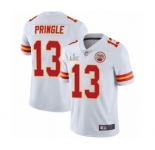 Kansas City Chiefs #13 Byron Pringle White 2021 Super Bowl LV Jersey