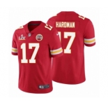 Kansas City Chiefs #17 Mecole Hardman Red 2021 Super Bowl LV Jersey
