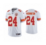 Kansas City Chiefs #24 DeAndre Washington White Super Bowl LV Jersey