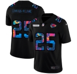 Kansas City Chiefs #25 Clyde Edwards-Helaire Men's Nike Multi-Color Black 2020 NFL Crucial Catch Vapor Untouchable Limited Jersey