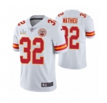 Kansas City Chiefs #32 Tyrann Mathieu White 2021 Super Bowl LV Jersey