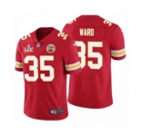 Kansas City Chiefs #35 Charvarius Ward Red 2021 Super Bowl LV Jersey