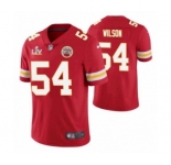 Kansas City Chiefs #54 Damien Wilson Red 2021 Super Bowl LV Jersey