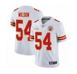 Kansas City Chiefs #54 Damien Wilson White 2021 Super Bowl LV Jersey