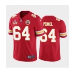Kansas City Chiefs #64 Mike Pennel Red 2021 Super Bowl LV Jersey