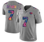 Kansas City Chiefs #7 Harrison Butker Men's Nike Multi-Color 2020 NFL Crucial Catch NFL Jersey Greyheather