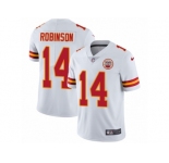 Men Nike Kansas City Chiefs #14 Demarcus Robinson White Vapor Untouchable Limited Player NFL Jersey
