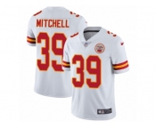 Men Nike Kansas City Chiefs #39 Terrance Mitchell White Vapor Untouchable Limited Player NFL Jersey