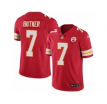 Men Nike Kansas City Chiefs #7 Harrison Butker Red Team Color Vapor Untouchable Limited Player NFL Jersey