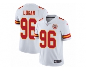 Men Nike Kansas City Chiefs #96 Bennie Logan White Vapor Untouchable Limited Player NFL Jersey