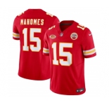 Men’s Kansas City Chiefs #15 Patrick Mahomes Red 2023 F.U.S.E. With NKH Patch Vapor Untouchable Limited Football Stitched Jersey