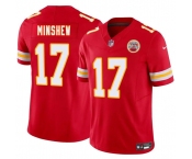Men's Kansas City Chiefs #17 Gardner Minshew Red 2025 F.U.S.E. Vapor Untouchable Limited Football Stitched Jersey