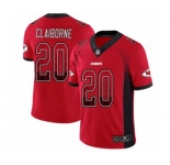 Men's Kansas City Chiefs #20 Morris Claiborne Limited Red Rush Drift Fashion Football Jersey
