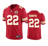 Men's Kansas City Chiefs #22 Trent McDuffie Nike Red Vapor Untouchable Limited Jersey