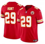 Men’s Kansas City Chiefs #29 Kareem Hunt Red 2024 F.U.S.E Vapor Untouchable Limited Stitched Football Jersey