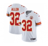 Men's Kansas City Chiefs #32 Marcus Allen White Vapor Untouchable Limited Player Football Jersey