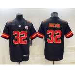 Men's Kansas City Chiefs #32 Nick Bolton Black Vapor Untouchable Limited Stitched Football Jersey