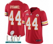 Men's Kansas City Chiefs #44 Dorian O'Daniel Red Team Color Vapor Untouchable Limited Player Super Bowl LIV Bound Football Jersey