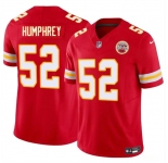 Men’s Kansas City Chiefs #52 Creed Humphrey Red 2024 F.U.S.E Vapor Untouchable Limited Stitched Football Jersey