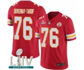 Men's Kansas City Chiefs #76 Laurent Duvernay-Tardif Red Team Color Vapor Untouchable Limited Player Super Bowl LIV Bound Football Jersey
