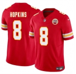 Men’s Kansas City Chiefs #8 DeAndre Hopkins Red 2024 F.U.S.E. Vapor Untouchable Limited Stitched Football Jersey