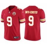 Men's Kansas City Chiefs #9 JuJu Smith-Schuster Red Vapor Limited Football Jersey Stitched