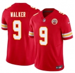Men’s Kansas City Chiefs #9 Kenneth Walker III Red 2026 F.U.S.E. Vapor Untouchable Limited Stitched Football Jersey