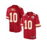 Men's Nike Kansas City Chiefs #10 Tyreek Hill Limited Red Team Color NFL Jersey