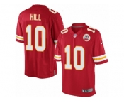 Men's Nike Kansas City Chiefs #10 Tyreek Hill Limited Red Team Color NFL Jersey
