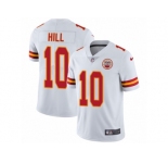 Men's Nike Kansas City Chiefs #10 Tyreek Hill Vapor Untouchable Limited White NFL Jersey