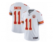 Men's Nike Kansas City Chiefs #11 Alex Smith Vapor Untouchable Limited White NFL Jersey