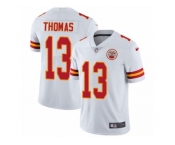Men's Nike Kansas City Chiefs #13 De'Anthony Thomas Vapor Untouchable Limited White NFL Jersey