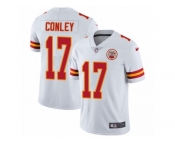 Men's Nike Kansas City Chiefs #17 Chris Conley Vapor Untouchable Limited White NFL Jersey
