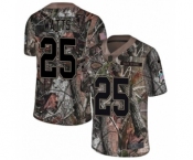 Men's Nike Kansas City Chiefs #25 Armani Watts Camo Rush Realtree Limited NFL Jersey