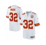 Men's Nike Kansas City Chiefs #32 Spencer Ware Limited White NFL Jersey