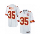 Men's Nike Kansas City Chiefs #35 Charcandrick West Limited White NFL Jersey