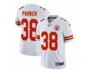 Men's Nike Kansas City Chiefs #38 Ron Parker Vapor Untouchable Limited White NFL Jersey
