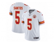 Men's Nike Kansas City Chiefs #5 Cairo Santos Vapor Untouchable Limited White NFL Jersey