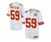 Men's Nike Kansas City Chiefs #59 Justin March-Lillard Limited White NFL Jersey
