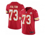 Men's Nike Kansas City Chiefs #73 Zach Fulton Limited Red Rush NFL Jersey