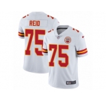 Men's Nike Kansas City Chiefs #75 Jah Reid Vapor Untouchable Limited White NFL Jersey