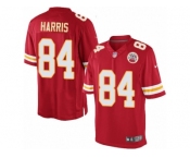 Men's Nike Kansas City Chiefs #84 Demetrius Harris Limited Red Team Color NFL Jersey