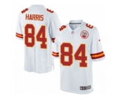 Men's Nike Kansas City Chiefs #84 Demetrius Harris Limited White NFL Jersey