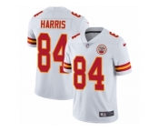 Men's Nike Kansas City Chiefs #84 Demetrius Harris Vapor Untouchable Limited White NFL Jersey