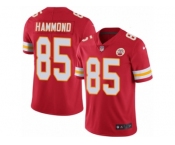 Men's Nike Kansas City Chiefs #85 Frankie Hammond Limited Red Rush NFL Jersey