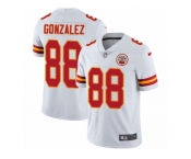 Men's Nike Kansas City Chiefs #88 Tony Gonzalez Vapor Untouchable Limited White NFL Jersey